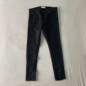 Pull&Bear jeans, Sz 34, stretch, skinny, black